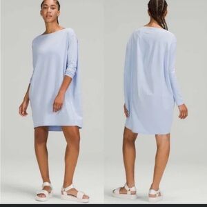 lululemon athletica Light Blue Long Sleeve Tee